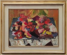 TERRUSO SAVERIO (Monreale, 1939 – Milano, 2003) NATURA MORTA (TUBI DI COLORI) ol