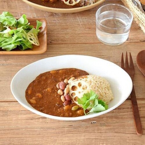 Piatto pasta curry ceramica - pasta,