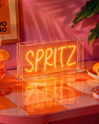 Insegna neon led spritz - insegna,