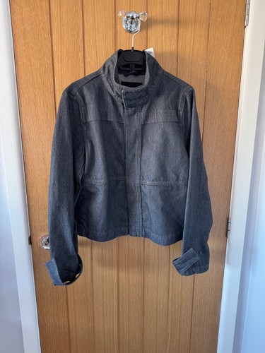 Giacca denim zara grigio - zara,
