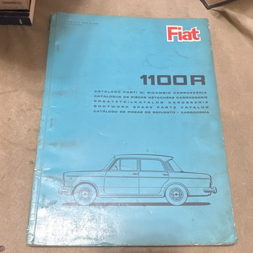 Fiat 1100r catalogo parti - parti, di