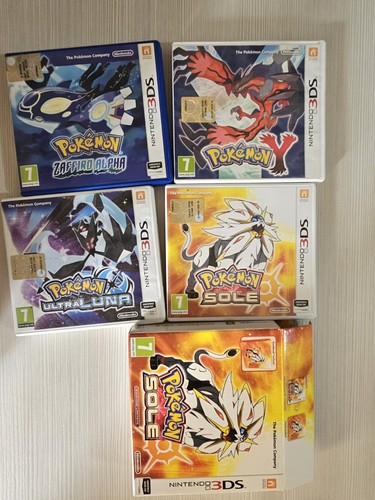 Lotto giochi pokemon 3ds - lotto,