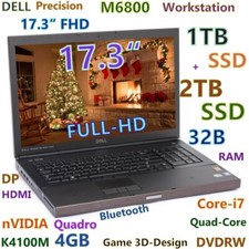 Workstation DELL M6800 17.3"