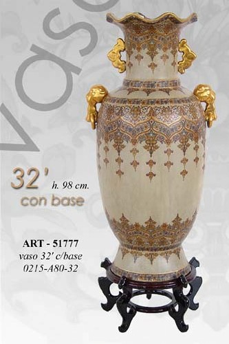 Vaso cinese tavolo terra - tavolo,