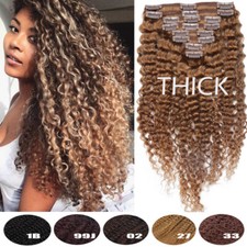 Real doppia trama clip afro - in,
