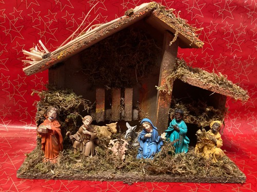 Natività personaggi legno - natività,