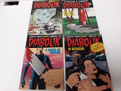 Fumetti diabolik lotto pz - 4,