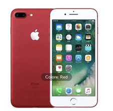 iPhone 7 Plus Nuovo Rosso 32GB-SET CAVETTO USB-CUFFIE Wii-Fi-COMPATIBILI