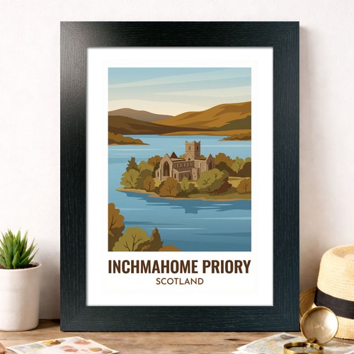 Poster viaggio inchmahome - viaggio,