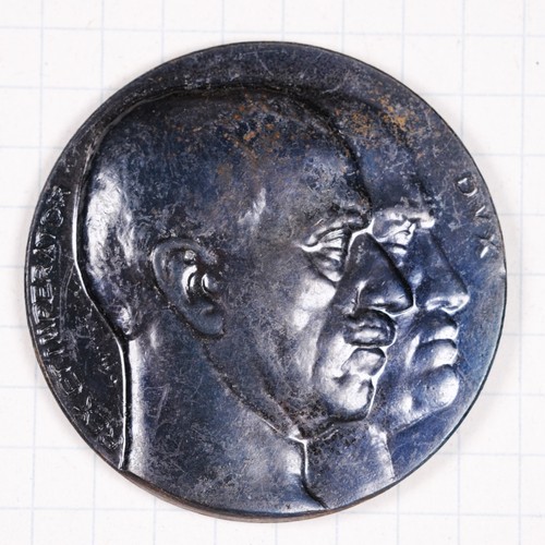 Medaglia discorso mussolini - medaglia,