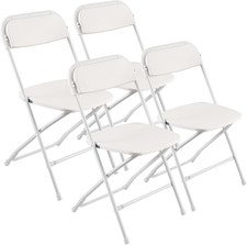 Set Di 4 Sedie Pieghevoli in