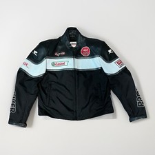 Giacca pelle Probiker moto uomo taglia 54 EN 1621-1 giacca moto biker vintage