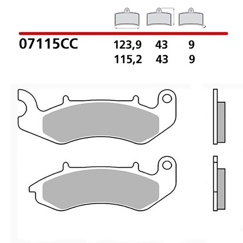 Brembo kit pastiglie - pastiglie, freno