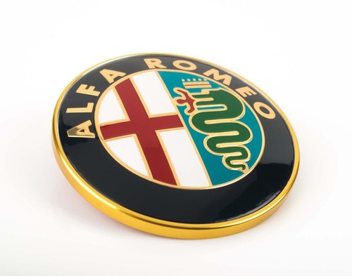 Fregio alfa romeo metallo - alfa,