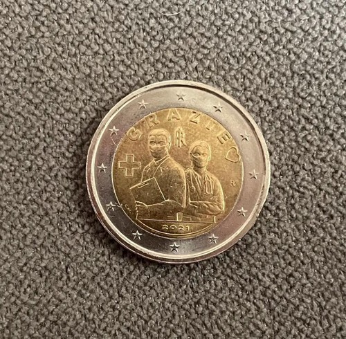 Moneta rara euro grazie 2021 - euro,