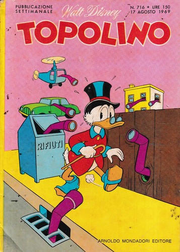 Topolino 716 bollini di - n.,