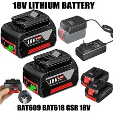Batteria originale 8Ah per caricabatterie Bosch 18V Professional GBA GSR GSB BAT618 BAT609