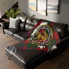 Macgou Clan Crest Tartan
