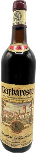 Vintage vino barbaresco 1969 - barbaresco,