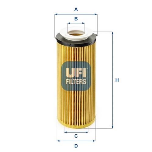 Ufi filtro olio - ufi,