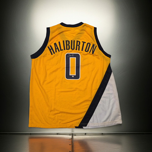 Maglia basket autografata