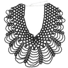 Collana con colletto di perle