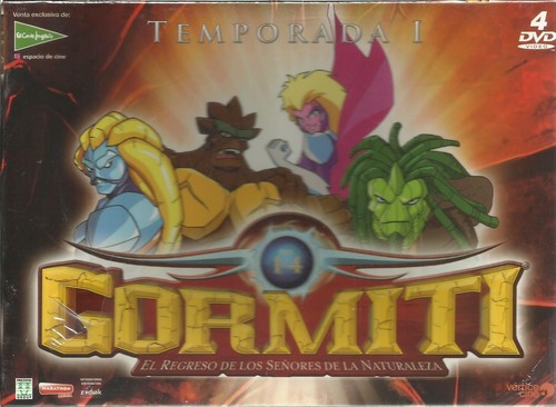 Gormiti temporada con dvds - temporada,