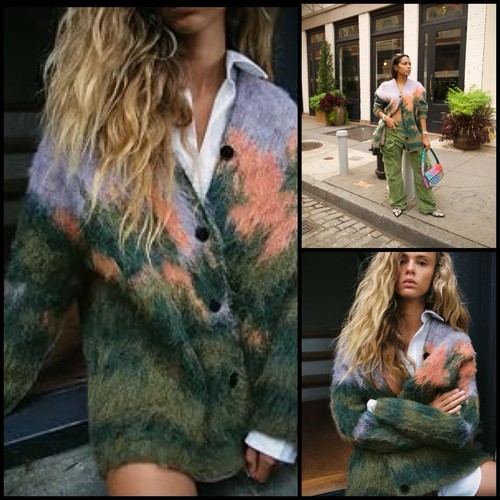 Cappotto cardigan oversize