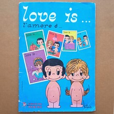 LOVE IS… (L'AMORE È…) - ALBUM QUASI COMPLETO (246 figurine su 256) - Panini 1977