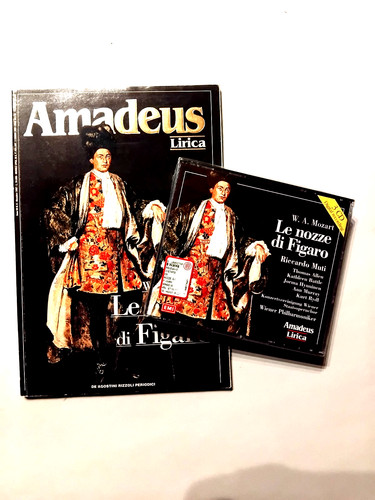 Amadeus lirica mozart - cd,