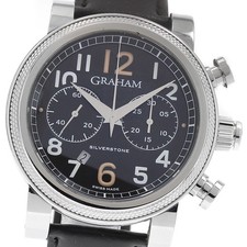 Orologio Uomo Automatico GRAHAM Silver Stone Vintage 2BLFS Cronografo_840493