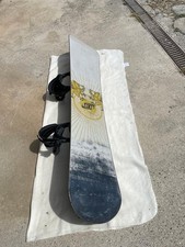 tavola snowboard Carbon credit 150 Con Attacchi