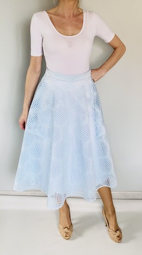 Jupe cloche perforation - jupe,