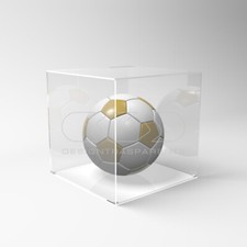 Teca 35x10 H variabile plexiglass trasparente per Modellismo e Lego 