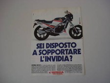 advertising Pubblicità 1986 MOTO HONDA NS 125 F