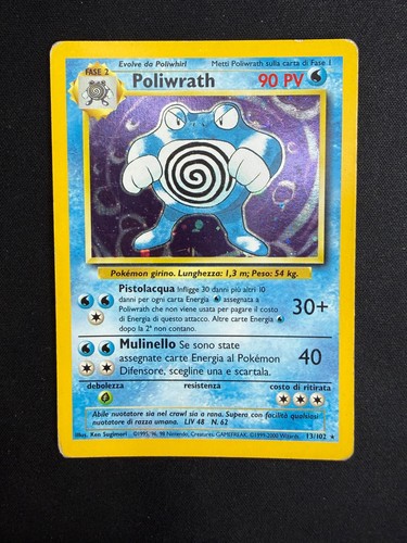Pokemon poliwrath 102 set - pokemon,