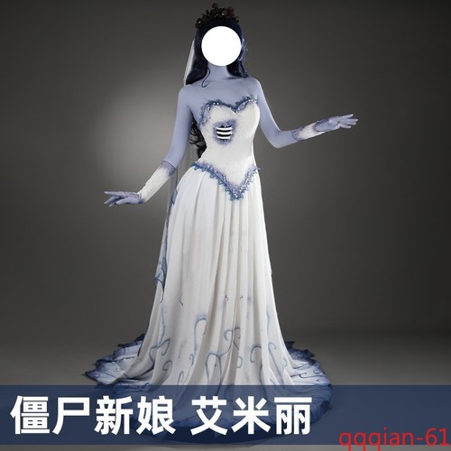 Costume vestito cadavere sposa