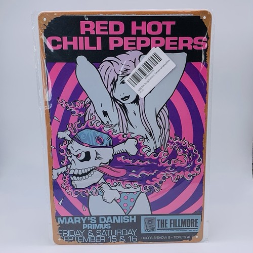 Insegna latta metallo red hot - insegna,