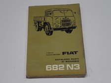 FIAT 682 N 3 AUTOCARRO  CATALOGO PARTI DI RICAMBIO 1963