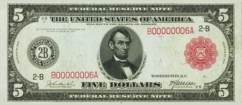 Dollari 1914 - u.s.a.,