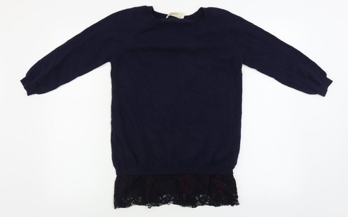 Maglione pullover donna blu