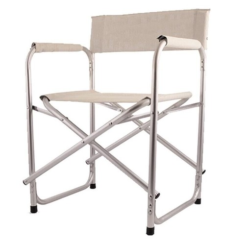 Sedia regista alluminio - in, con
