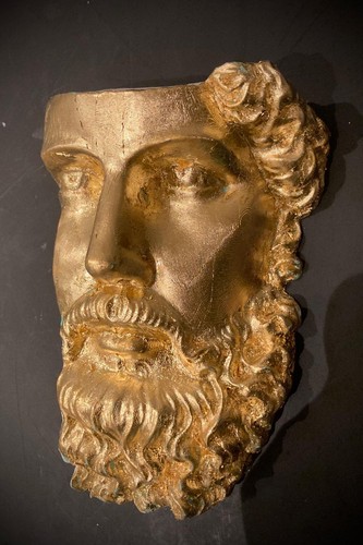 Scultura busto poseidone - busto,