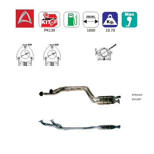 Catalizzatore per bmw serie - bmw, 5