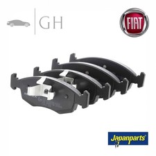 JAPANPARTS - KIT PASTIGLIE / PATTINI / PASTICCHE FRENO ANT FIAT PANDA (312)