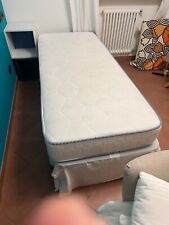 Materasso rigido singolo a molle Bonnel in acciaio 80x190 alto 19cm traspirante