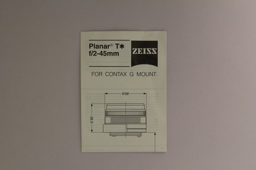 Zeiss sonnar 1 - zeiss, mm