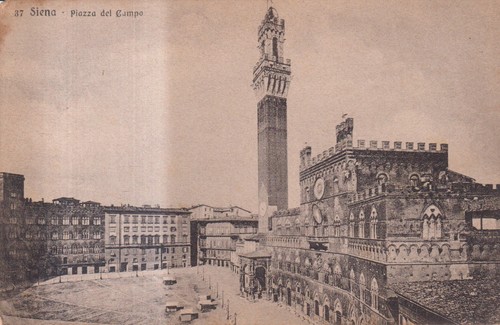 Siena piazza del campo - piazza,