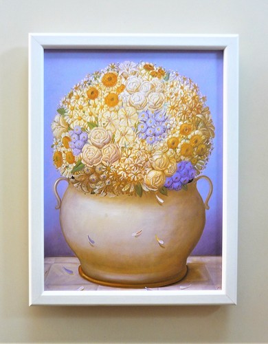 Quadro fiori botero - fiori,