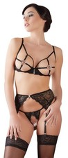 Set Lingerie Abierta Fina